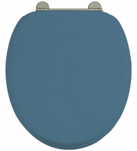 Burlington Bespoke Deska sedesowa Alaska Blue/Brushed Nickel S56BNKL