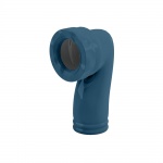  Burlington Bespoke Kolanko ceramiczne odpływowe pion Alaska Blue C26BLUE