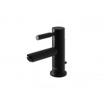 KOHLMAN Roxin Black Bateria umywalkowa 1-otworowa z korkiem automatycznym czarny mat QB100RB
