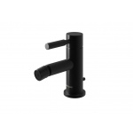 KOHLMAN Roxin Black Bateria bidetowa 1-otworowa z korkiem automatycznym czarny mat QB130RB