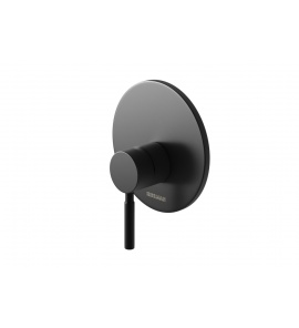 KOHLMAN Roxin Black Bateria natryskowa podtynkowa czarny mat QW220RB