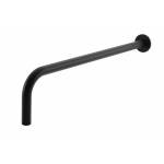 KOHLMAN Roxin Black Zestaw prysznicowy podtynkowy z deszczownicą 25 cm czarny mat QW210RBR25