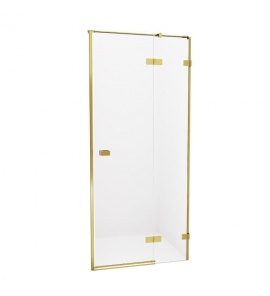 New Trendy Avexa Gold Drzwi wnękowe prawe 100x200 cm Złoty szczotkowany EXK-1719