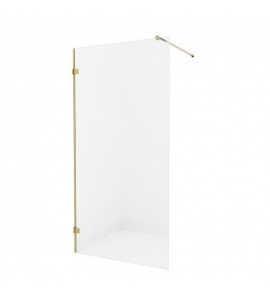 New Trendy Avexa Gold Kabina prysznicowa 100x200 cm Złoty szczotkowany EXK-1819