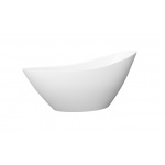 Brecoro Eclipse Wanna wolnostojąca 187x79 cm Biały Mat ECW021