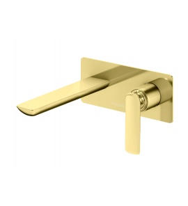 KOHLMAN Experience Bateria umywalkowa podtynkowa Złoty/Gold QW185EGD