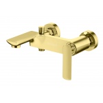 KOHLMAN Experience Bateria wannowa ścienna Złoty/Gold QW110EGD