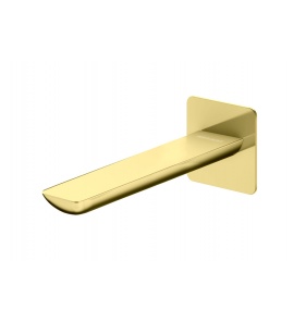 KOHLMAN Experience Wylewka umywalkowa 20 cm Złoty/Gold QW230EGD