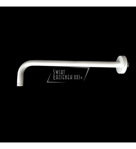       Bruma BlueR Ramię prysznicowe ścienne 340 mm Pure white 1456203PW WIELKA WYPRZEDAŻ!! W MAGAZYNIE !!!