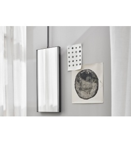 Cielo Argo Lustro wiszące 40x190 mocowanie sufitowe, oświetlenie LED Czarny ARSPLFE