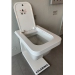   Flaminia Volo Miska WC wisząca Biała   Deska sedesowa wolnoopadająca VL118 VLCW03  W MAGAZYNIE!!