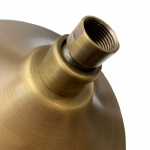      Bruma Elite Deszczownica retro Ø 200 mm old brass 1455410LE