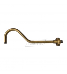       Bruma Elite Ramię prysznicowe ścienne 390 mm Old brass 1456205LE WIELKA WYPRZEDAŻ!! W MAGAZYNIE !!!