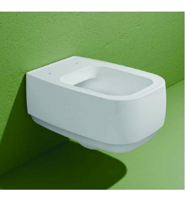 Flaminia Flag Miska WC wisząca bez kołnierza 54x38 cm Biały FG118G
