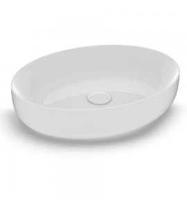 Olympia Ceramica Metamorfosi Umywalka 55x42 biały połysk MET42O6001