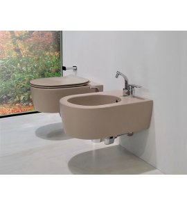 Flaminia Link Bidet wiszący 56x36 cm Argilla 5051/BARG