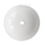      Hidra Gio Evolution Umywalka okrągła stawiana na blat 42 cm Biały G42E.001 WYPRZEDAŻ MAGAZYNOWA!!