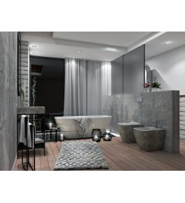 Hidra Faster Kiub Bidet stojący Ceppo di gre grey KI14.100