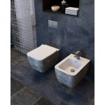Hidra Faster Kiub Miska WC wisząca Ceppo di gre grey KIWR20.100