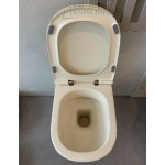          NIC Design Pin Miska WC wisząca Rimless z deską wolnoopadającą Vaniglia 003709.056+005712.056