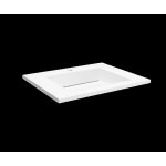 Cristalstone Linea Ideal Umywalka 60x45x2 biała U600-MCOLC/CR