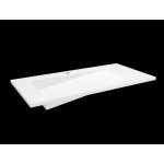 Cristalstone Linea Ideal Umywalka wpuszczana w blat biała U900-MBLOLB/CR