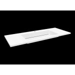Cristalstone Linea Ideal Umywalka wpuszczana w blat biała U1100-MCOLC/CR