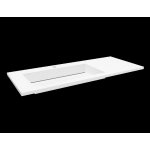 Cristalstone Linea Ideal Umywalka wpuszczana w blat biała U1100-MBLOLC/CR