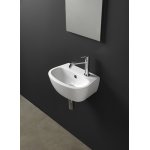 Nic Design Milk Lavabo Umywalka ścienna 40x28 cm Mini Biały 001311.001