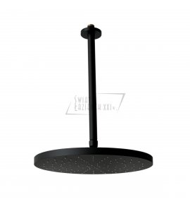      Ritmonio Deszczownica 300 mm z przyłączem sufitowym 300 mm czarny mat 75A011C04+U0BA8085H2C04 WYPRZEDAŻ MAGAZYNOWA!!