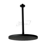      Ritmonio Deszczownica 300 mm z przyłączem sufitowym 300 mm czarny mat 75A011C04+U0BA8085H2C04 WYPRZEDAŻ MAGAZYNOWA!!