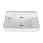   Burlington Edwardian Cloakroom Umywalka 51x30 biały B8L W MAGAZYNIE!!