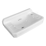   Burlington Edwardian Cloakroom Umywalka 51x30 biały B8R W MAGAZYNIE!!