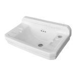   Burlington Edwardian Cloakroom Umywalka 51x30 biały B8R W MAGAZYNIE!!