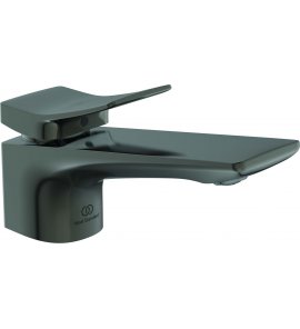 Ideal Standard Conca Bateria umywalkowa jednouchwytowa z korkiem automatycznym Czarny mat BC753A5