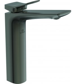 Ideal Standard Conca Bateria umywalkowa wysoka jednouchwytowa bez korka Czarny mat BC758A5