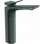 Ideal Standard Conca Bateria umywalkowa wysoka jednouchwytowa z korkiem automatycznym Czarny mat BC757A5