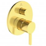 Ideal Standard Joy Bateria wannowo-natryskowa podtynkowa Gold A7383A2