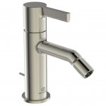 Ideal Standard Joy Bateria bidetowa jednouchwytowa z korkiem automatycznym Nikiel BC784GN