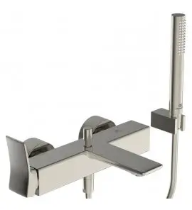 Ideal Standard Conca Bateria wannowo-natryskowa ścienna z zestawem prysznicowym Nikiel BC763GN