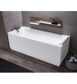 Novellini Calos 2.0 Wanna prostokątna do zabudowy 150x70 cm biała C2115070-A