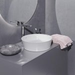 Ideal Standard Ipalyss Umywalka nablatowa okrągła Ø 400 mm Biały połysk E1398MA