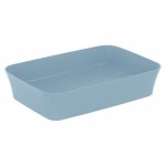 Ideal Standard Ipalyss Umywalka nablatowa 550x380 mm bez przelewu Bleu poudre E2076X8