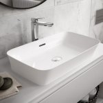 Ideal Standard Ipalyss Umywalka nablatowa 550x380 mm z przelewem Biały połysk E2078MA