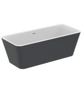 Ideal Standard Tonic II Wanna wolnostojąca 180x80 Biały/Czarny matowy K8725V3