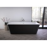 Ideal Standard Tonic II Wanna wolnostojąca 180x80 Biały/Czarny matowy K8725V3