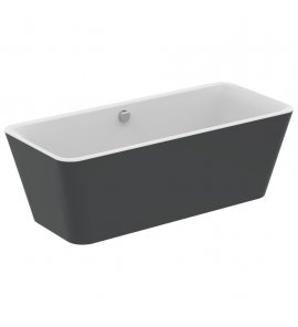 Ideal Standard Tonic II Wanna wolnostojąca 180x80 Biały/Czarny matowy K8726V3