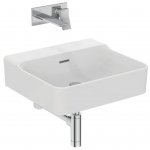 Ideal Standard Conca Umywalka ścienna 500x450 mm bez otworu na baterię Biały T381401