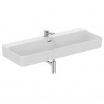 Ideal Standard Conca Umywalka ścienna 1200x450 mm z otworem na baterię Biały T383801
