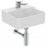 Ideal Standard Conca Umywalka ścienna 400x350 mm z otworem na baterię Biały T387401